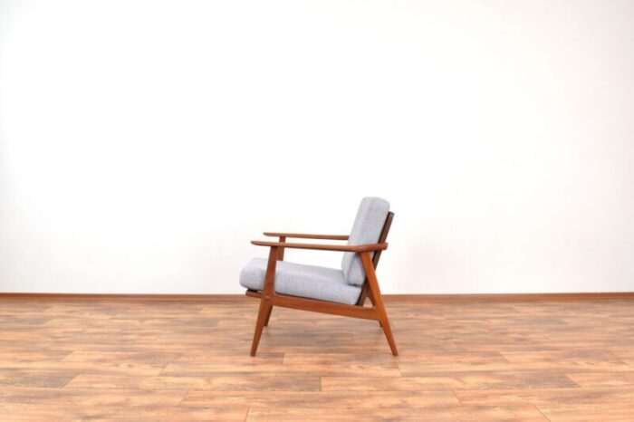 mid century danish teak armchair 1960s 8102