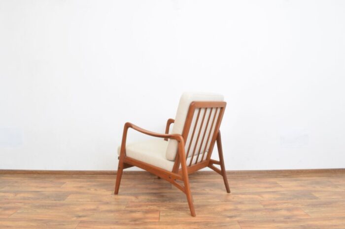 mid century danish teak lounge chair 1960s 5181