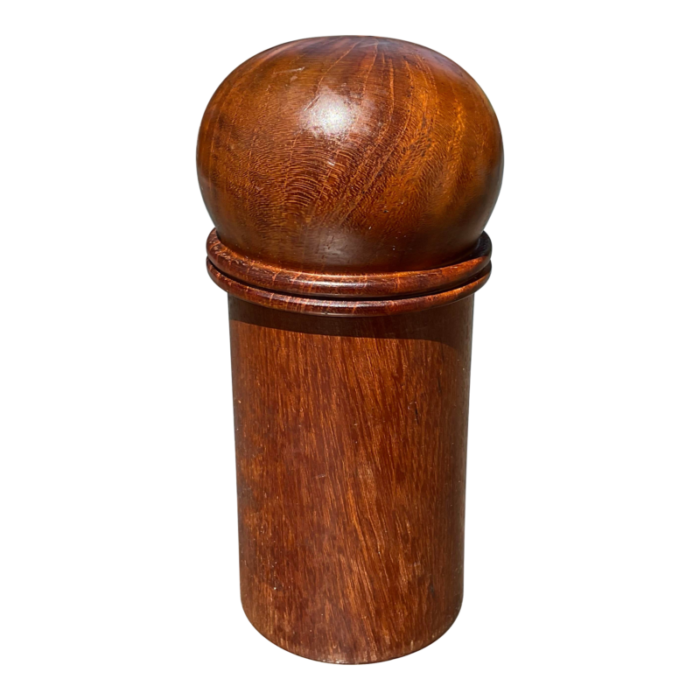 mid century dansk teak round top pepper grinder gunnar cyren danish modern denmark 4373