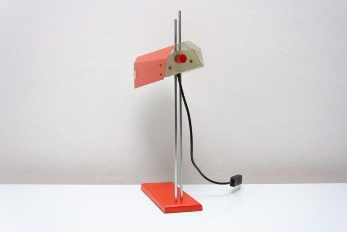 mid century desk lamp attributed to josef hurka for napako 1960s 0868