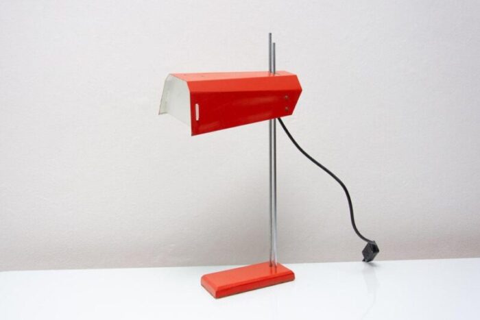 mid century desk lamp attributed to josef hurka for napako 1960s 2865