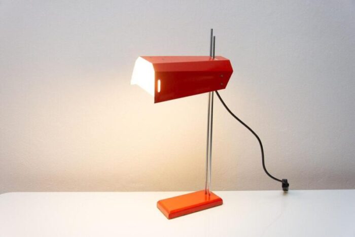 mid century desk lamp attributed to josef hurka for napako 1960s 2917