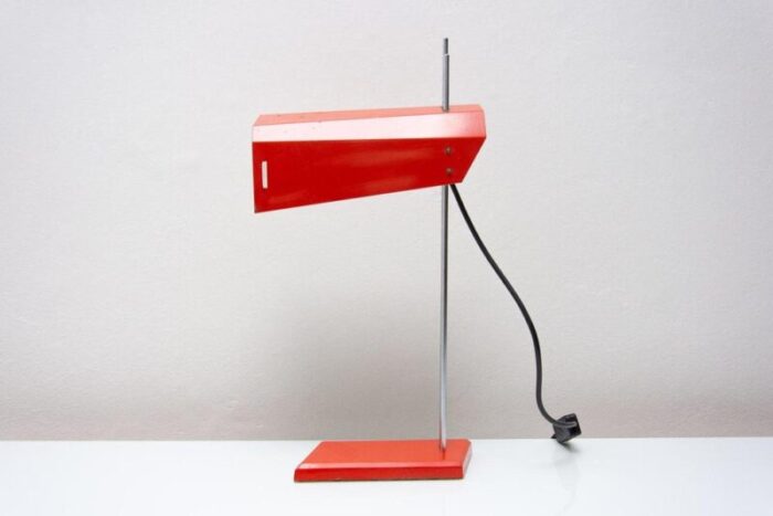 mid century desk lamp attributed to josef hurka for napako 1960s 4806