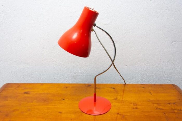 mid century desk lamp by josef hurka for napako 1960s 5642