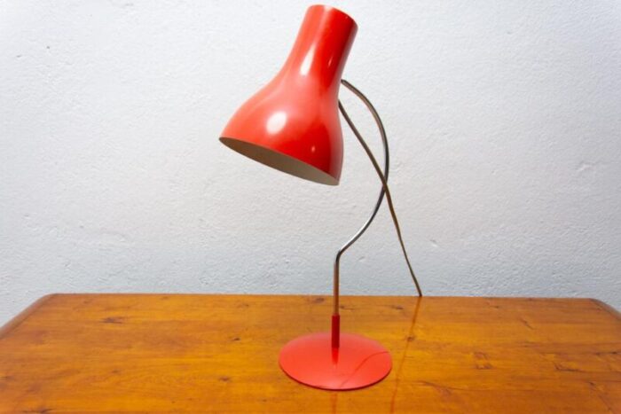 mid century desk lamp by josef hurka for napako 1960s 6505