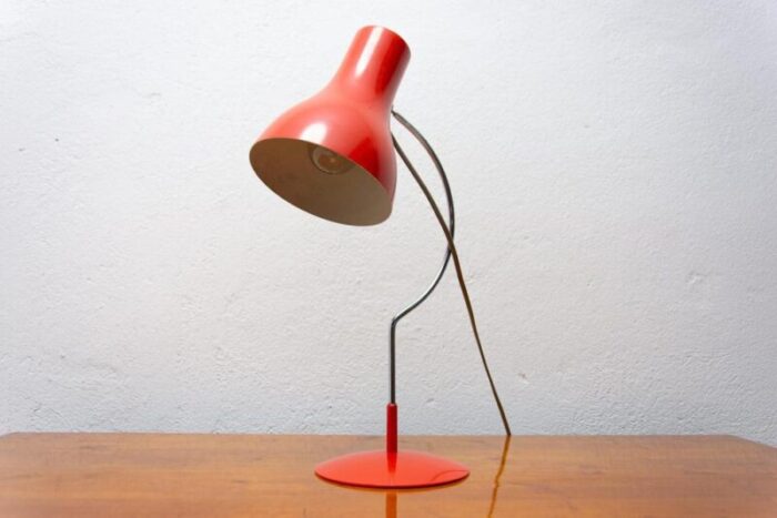 mid century desk lamp by josef hurka for napako 1960s 7232