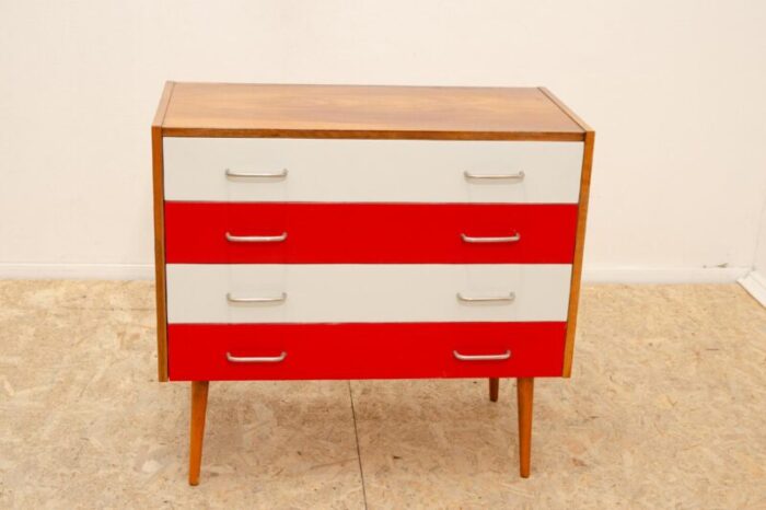 mid century eastern bloc chest of drawers from interier praha 1970s 0010