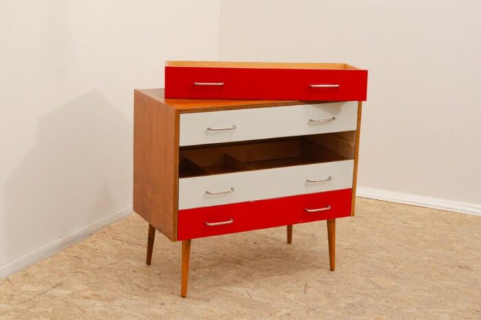 mid century eastern bloc chest of drawers from interier praha 1970s 4469