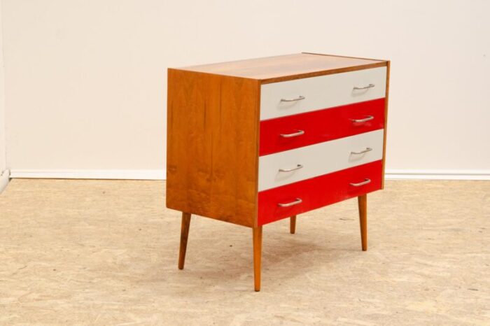 mid century eastern bloc chest of drawers from interier praha 1970s 4745