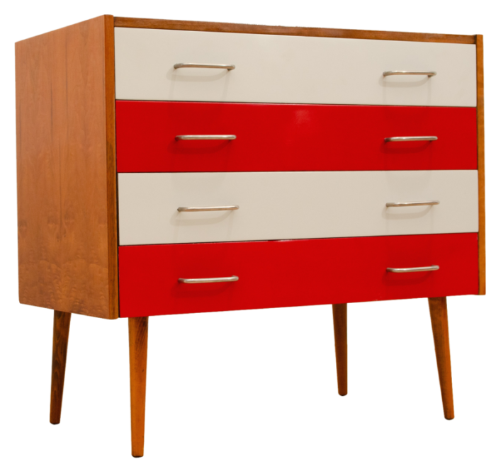 mid century eastern bloc chest of drawers from interier praha 1970s 6042