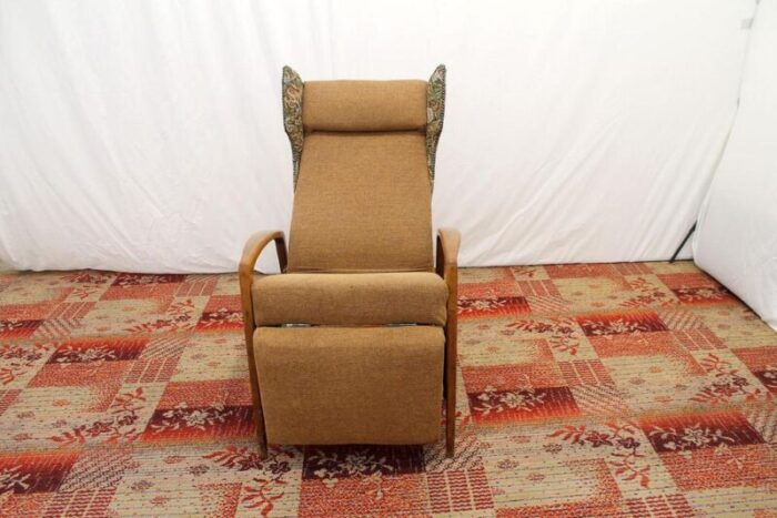 mid century german reclining chair 1970s 8698