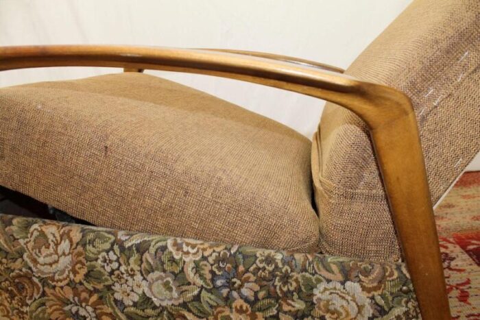 mid century german reclining chair 1970s 9777