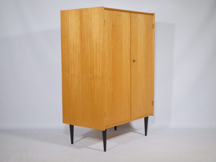 mid century highboard in beech wood 1960s 3673