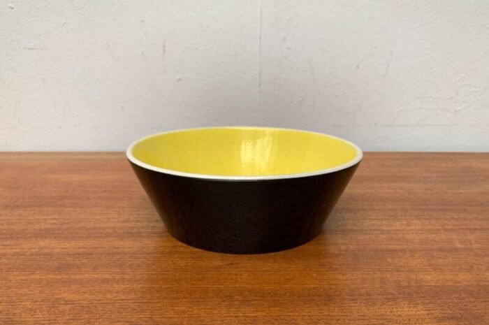 mid century minimalist ceramic fruit bowl 1960s 1