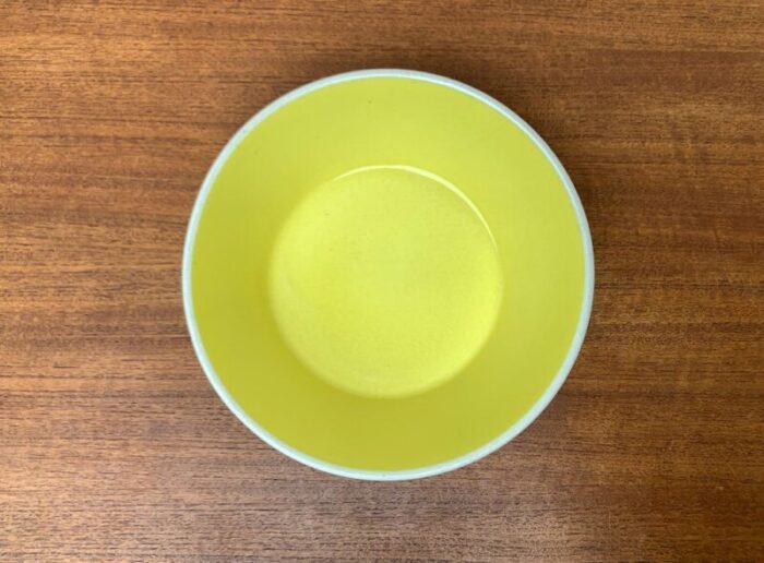 mid century minimalist ceramic fruit bowl 1960s 2