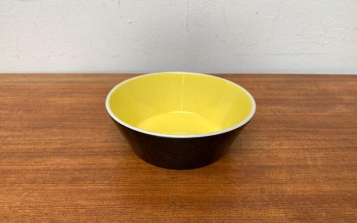 mid century minimalist ceramic fruit bowl 1960s 8