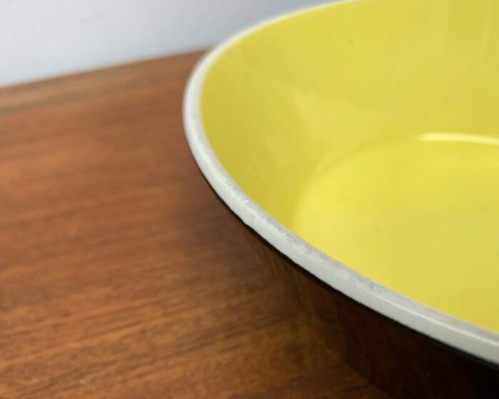 mid century minimalist ceramic fruit bowl 1960s 9