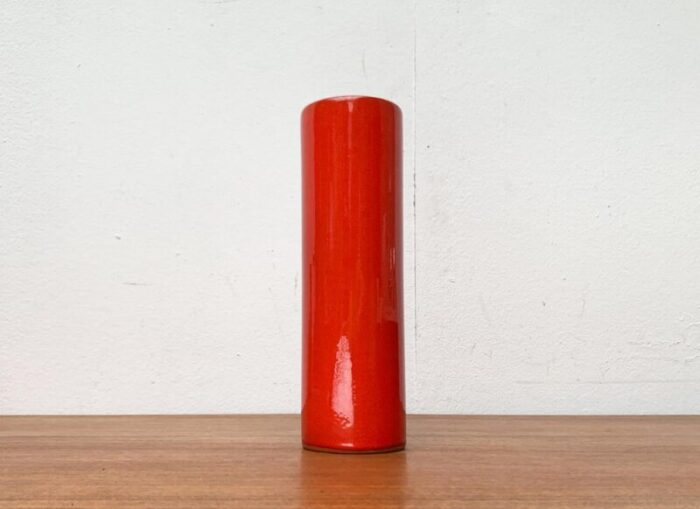 mid century minimalist wgp west german pottery vase from marschner kunsttoepferei 1960s 1