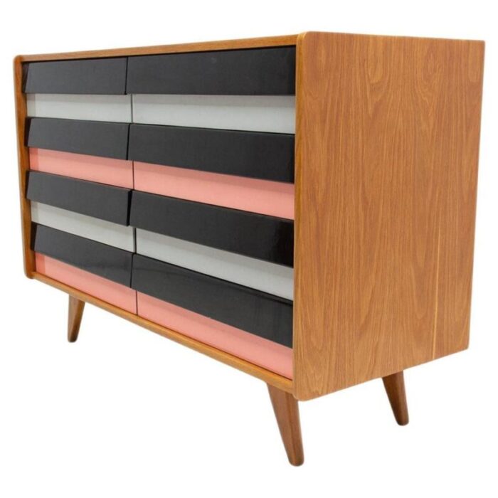 mid century modern chest of drawers no u 453 by jiri jiroutek former czechoslovakia 1960s 1099