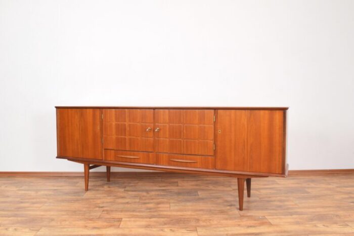 mid century norwegian teak sideboard 1960s 0695