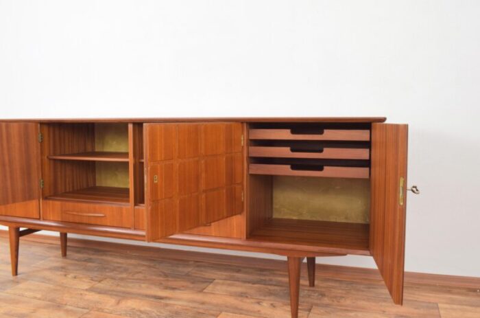 mid century norwegian teak sideboard 1960s 0859