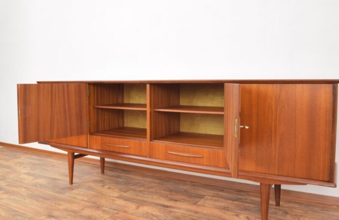 mid century norwegian teak sideboard 1960s 3078