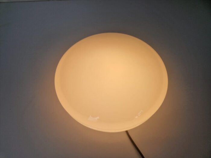 mid century opaline ufo lamp from raak 1960s 5046