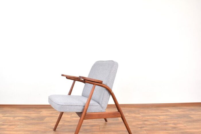 mid century polish lounge chair 1960s 5084