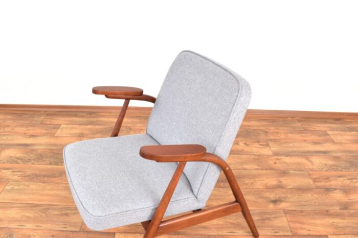 mid century polish lounge chair 1960s 8636