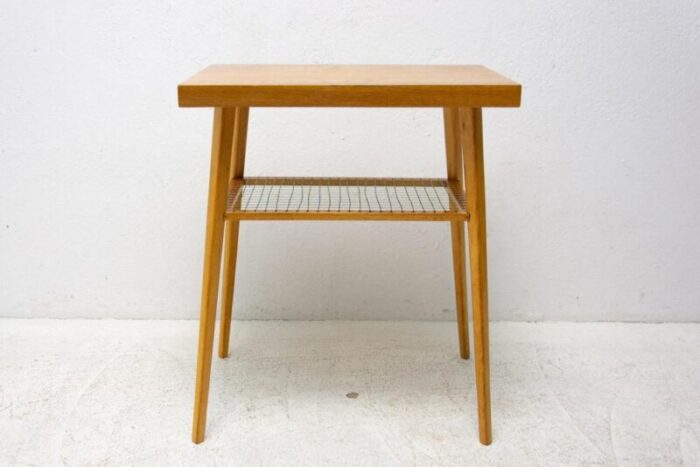 mid century side table from drevopodnik holesov czechoslovakia 1960s 1475