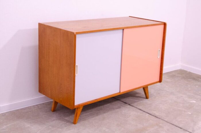 mid century sideboard u 452 by jiri jiroutek for interier praha czechoslovakia 1960s 6524