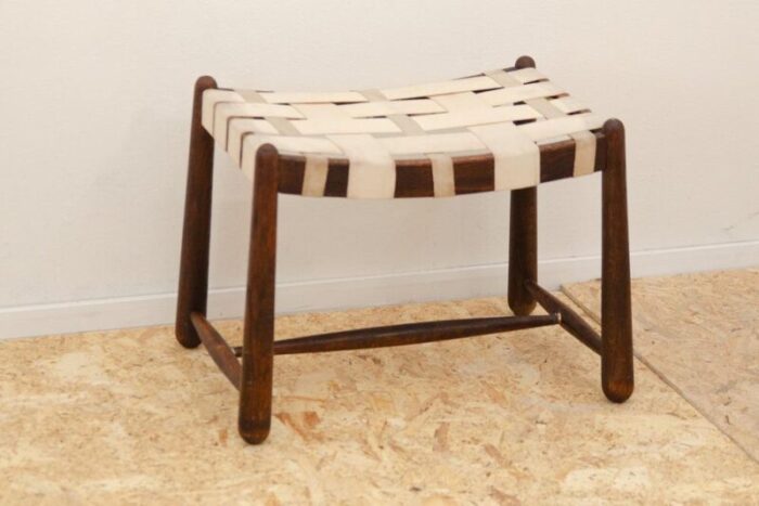 mid century stool by krasna jizba for krasna jizba czechoslovakia 1960s 7806