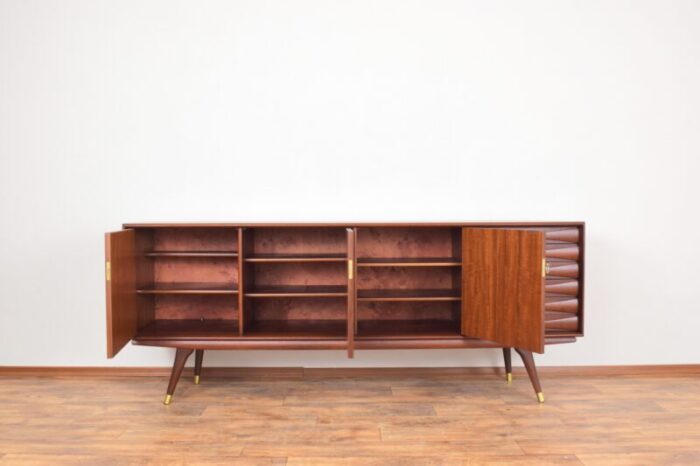 mid century teak sideboard by sven andersen for sven andersen mobelfabrik stavanger 1960s 2591