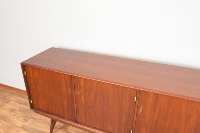 mid century teak sideboard by sven andersen for sven andersen mobelfabrik stavanger 1960s 9151