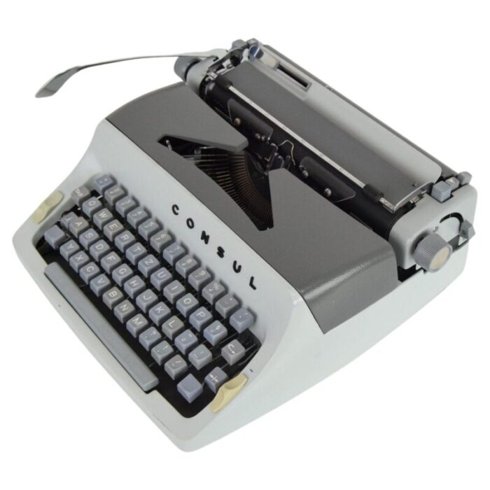 mid century typewriter from consul 1960s 1