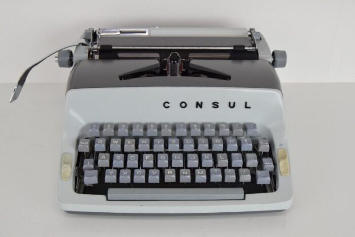 mid century typewriter from consul 1960s 12