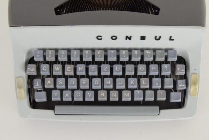 mid century typewriter from consul 1960s 3