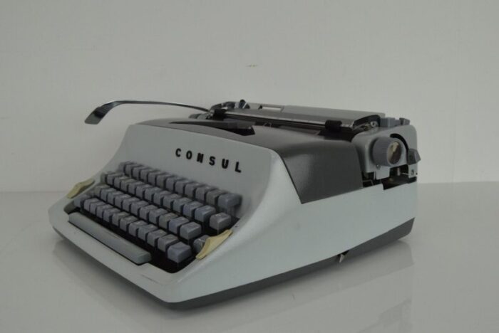 mid century typewriter from consul 1960s 5