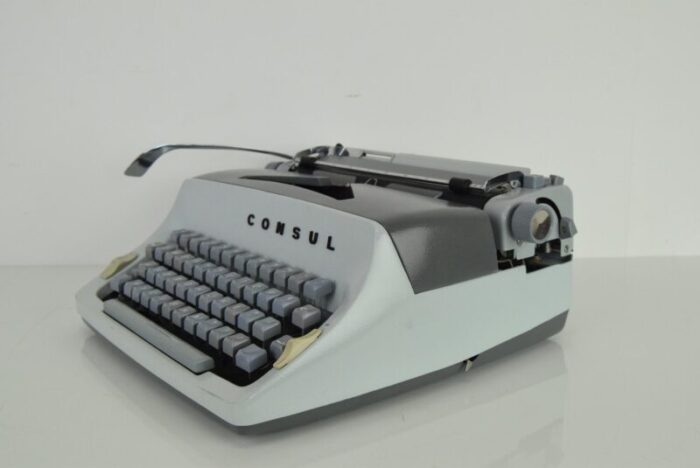 mid century typewriter from consul 1960s 6