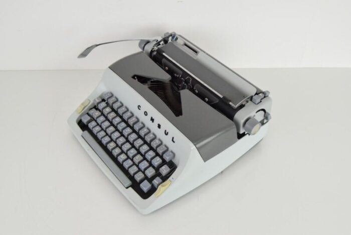 mid century typewriter from consul 1960s 7