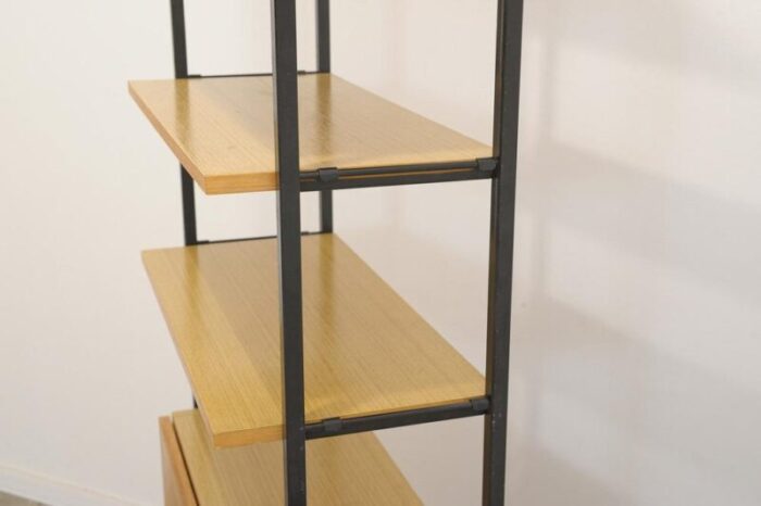 mid century wall shelf system former czechoslovakia 1980s 2840