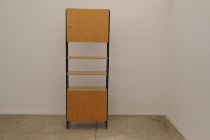 mid century wall shelf system former czechoslovakia 1980s 9718