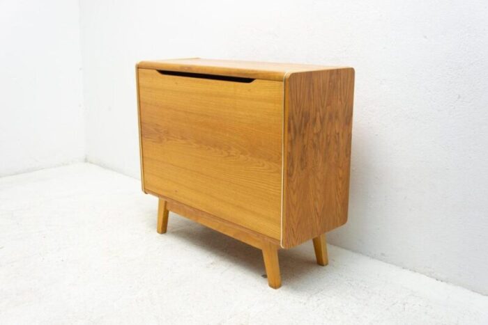 midcentury czechoslovakian beechwood dresser by bohumil landsman 1960s 2550