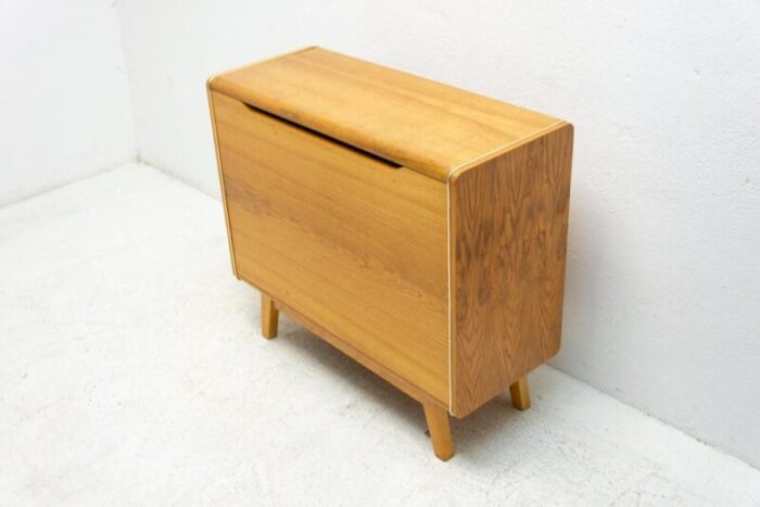 midcentury czechoslovakian beechwood dresser by bohumil landsman 1960s 8998