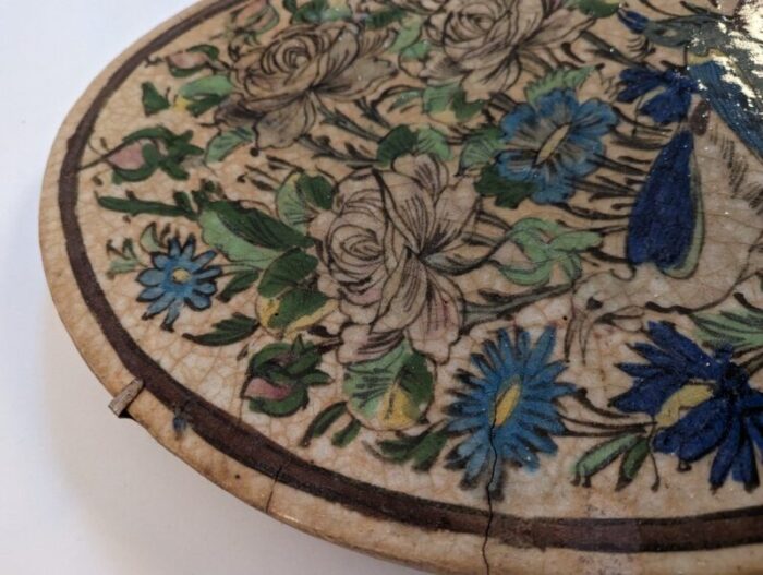 middle eastern floral botanical decor tiles set of 2 11