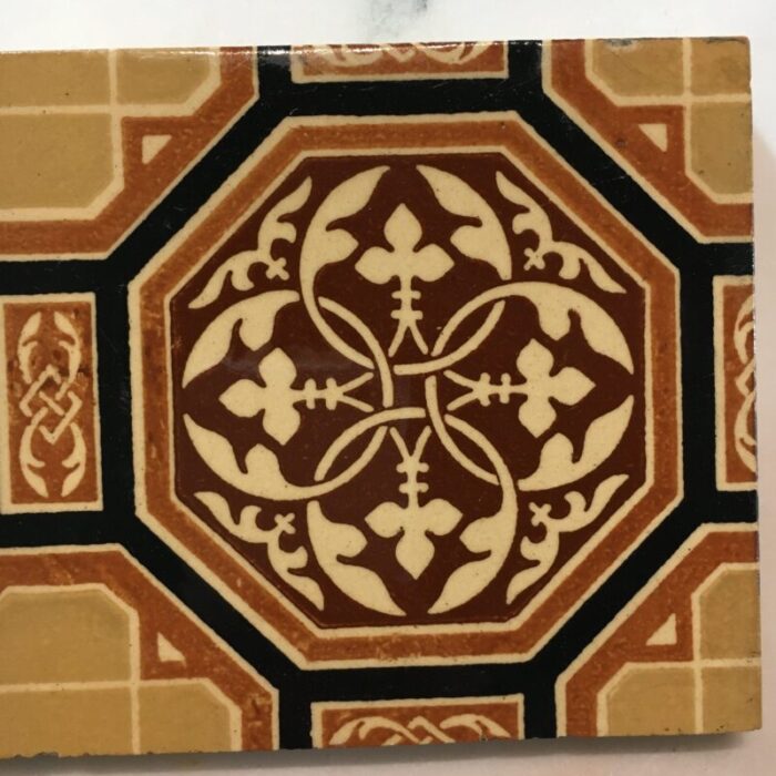 minton gothic revival tile circa 1870 1736