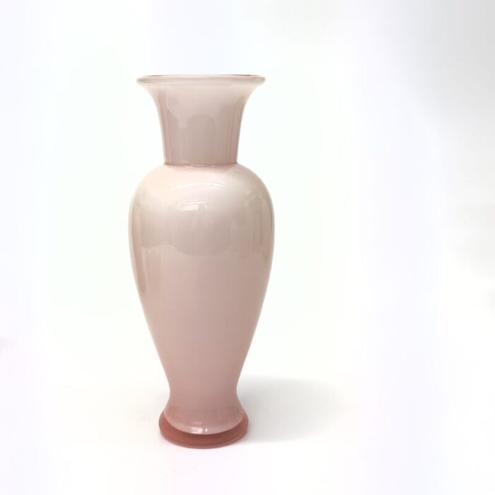 mixed pink glass vessel curation ft murano and mikasa group of 5 1765