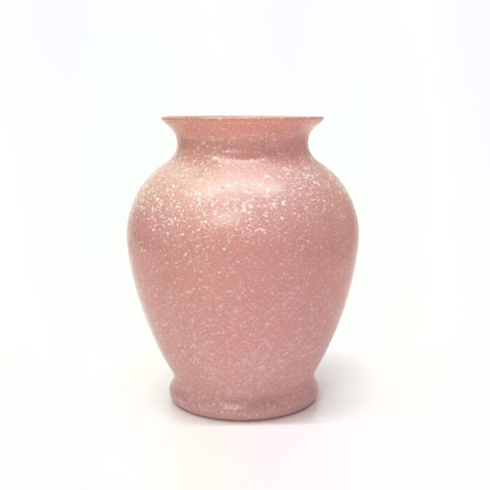 mixed pink glass vessel curation ft murano and mikasa group of 5 5519