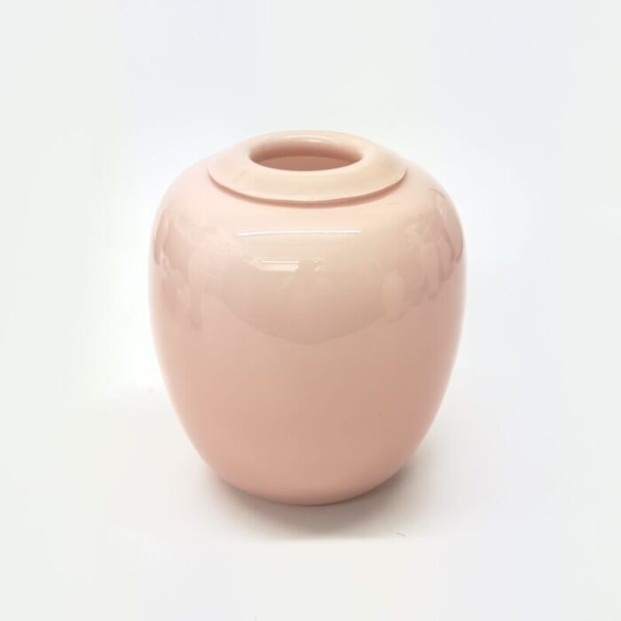 mixed pink glass vessel curation ft murano and mikasa group of 5 9121