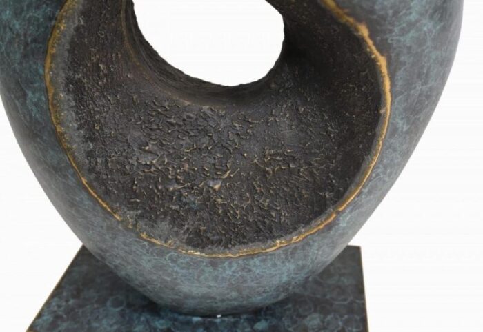 modernist abstract bronze art sculpture 15